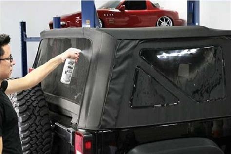 jeep plastic window cleaner|repair jeep soft top window.